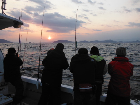 新年初釣行　乗り合い釣果